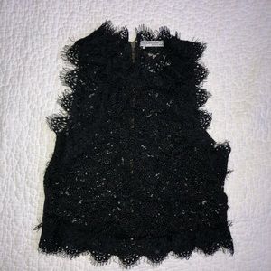 Sexy Black Lace Top